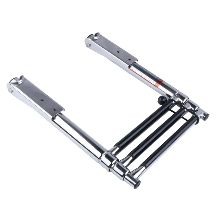 3 Steps Stainless Steel Upper Platform Ladder