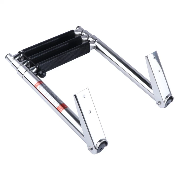 3 Steps Stainless Steel Upper Platform Ladder