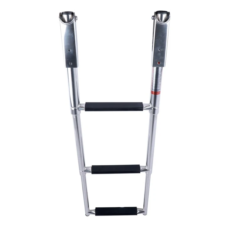 3 Steps Stainless Steel Upper Platform Ladder